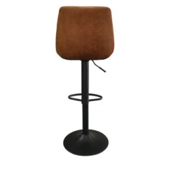 Tabouret De Bar Barcelona PU Cognac -ATMOSPHERA Soldes tabouret de bar barcelona pu cognac 2