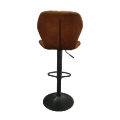 Tabouret De Bar Malaga PU Cognac -ATMOSPHERA Soldes tabouret de bar malaga pu cognac 2