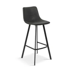 Tabouret De Bar Ozan PU Noir