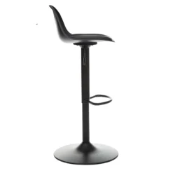 Tabouret De Bar Réglable Noir Aiko Atmosphera -ATMOSPHERA Soldes tabouret de bar reglable noir aiko atmosphera 3