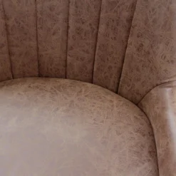 ATMOSPHERA Soldes -ATMOSPHERA Soldes tabouret de bar simili portland marron pieds metal 1