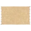 Tapis Enfant 100x150 Beige à Pompons Atmosphera