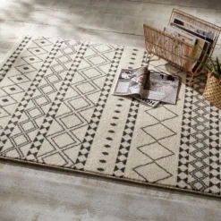 Tapis Ethnique Motifs 120x170 Atmosphera -ATMOSPHERA Soldes tapis ethnique motifs 120x170 atmosphera 2