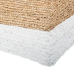 Tapis Jute Naturel Bord Blanc 120x170 Atmosphera -ATMOSPHERA Soldes tapis jute naturel bord blanc 120x170 atmosphera 3