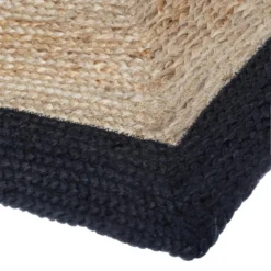 Tapis Jute Naturel Bord Noir 120x170 Atmosphera -ATMOSPHERA Soldes tapis jute naturel bord noir 120x170 atmosphera 3
