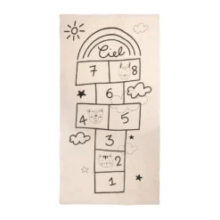 Tapis Marelle Beige 80x150 Cm Atmosphera