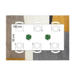 Tapis Rectangulaire Relief Abstrait 160x230 Atmosphera -ATMOSPHERA Soldes tapis rectangulaire relief abstrait 160x230 atmosphera 3