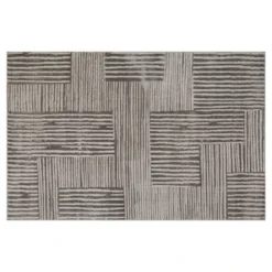 Tapis Relief 120x170 Jana Gris Atmosphera