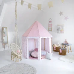 Tente Yourte Rose Pour Chambre Enfant Atmosphera -ATMOSPHERA Soldes tente yourte rose pour chambre enfant atmosphera 2