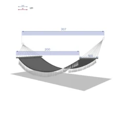 Toile Hamac Syssia Pompons 2 M Hespéride -ATMOSPHERA Soldes toile hamac syssia pompons 2 m hesperide 4