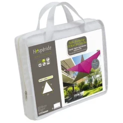 Toile Solaire 3x3x3m Curacao Blanc Hespéride 10 Toile Solaire 3x3x3m Curacao Blanc Hespéride -ATMOSPHERA Soldes toile solaire 3x3x3m luxe hesperide curacao blanc 4