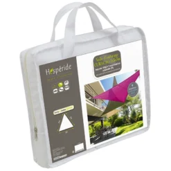 Toile Solaire 5x5x5m Curacao Blanc Hespéride -ATMOSPHERA Soldes toile solaire 5x5x5m luxe hesperide curacao blanc 3