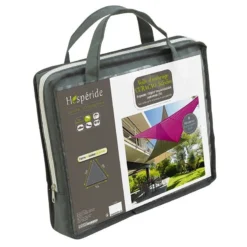 Toile Solaire 5x5x5m Curacao Gris Hespéride -ATMOSPHERA Soldes toile solaire 5x5x5m luxe hesperide curacao gris 3