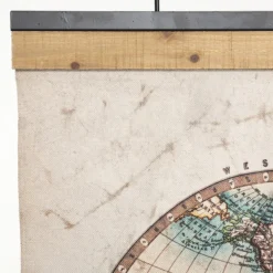 Toile Suspendue Monde Wild 100x78 Atmosphera -ATMOSPHERA Soldes toile suspendue monde wild 100x78 atmosphera 2