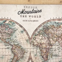 Toile Suspendue Monde Wild 100x78 Atmosphera -ATMOSPHERA Soldes toile suspendue monde wild 100x78 atmosphera 3