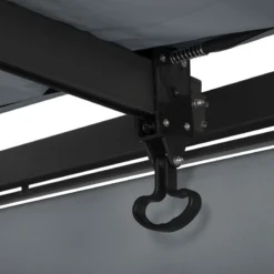 Tonnelle Moai 3x4 M Ardoise Hespéride -ATMOSPHERA Soldes tonnelle moai 3x4 m hesperide 4