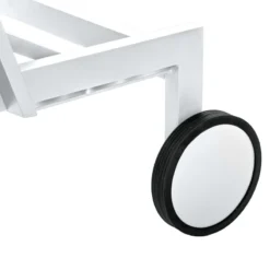 Transat Ocala Inclinable Noisette/blanc Hespéride -ATMOSPHERA Soldes transat ocala inclinable noisetteblanc hesperide 4