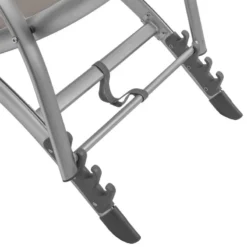 Transat Samba Pliable Et Empilable Gris Ardoise Hespéride -ATMOSPHERA Soldes transat samba pliable et empilable gris ardoise hesperide 5