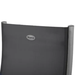 Transat Samba Pliable Et Empilable Gris Ardoise Hespéride -ATMOSPHERA Soldes transat samba pliable et empilable gris ardoise hesperide 6