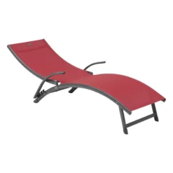 Transat Samba Pliable Grenade/graphite Hespéride -ATMOSPHERA Soldes transat samba pliable grenadegraphite hesperide 2